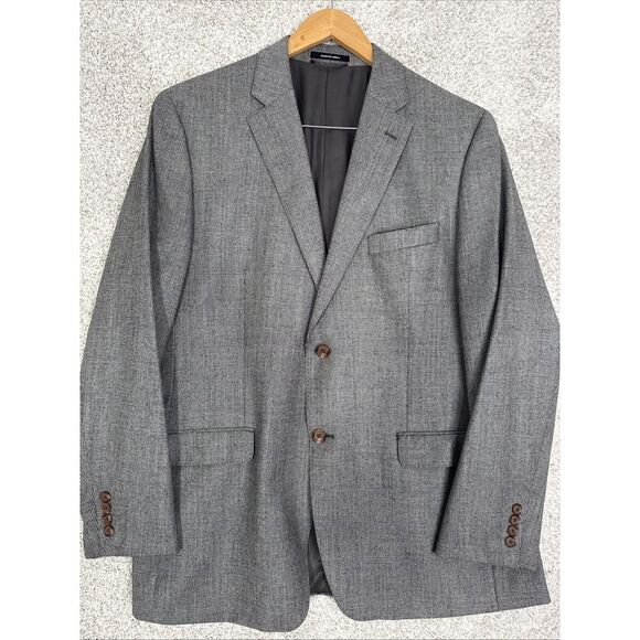 Lauren‎ Ralph Lauren Sport Coat Men's 44R Slim Fit Wool Plaid Jacket Blazer - Picture 1 of 15